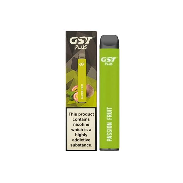 20mg GST Plus Disposable Vape Pod 800 Puffs