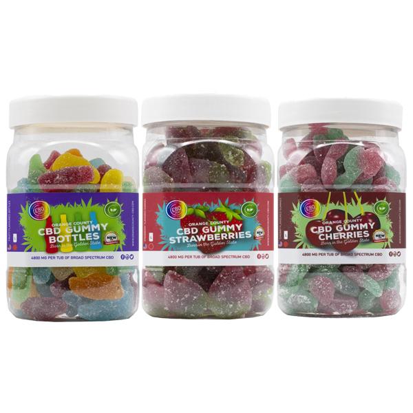 Orange County CBD 4800mg Gummies - Large Pack