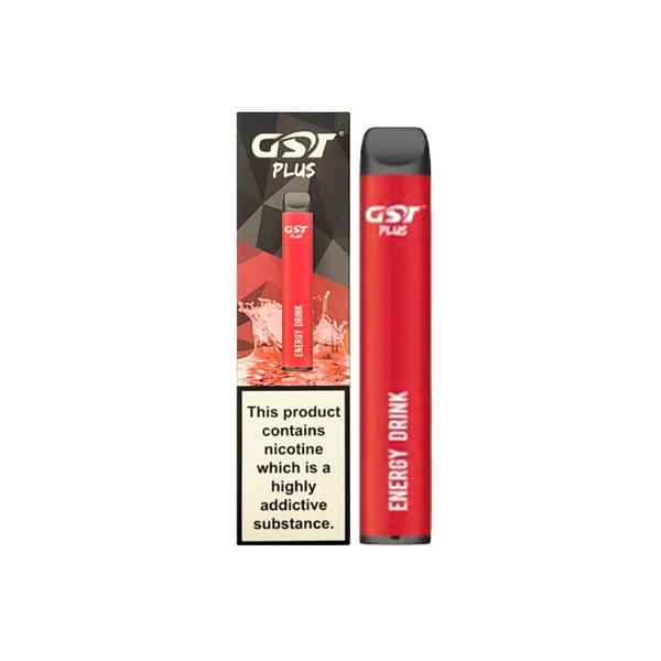 20mg GST Plus Disposable Vape Pod 800 Puffs