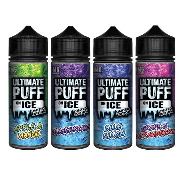 Ultimate Puff On Ice 0mg 100ml Shortfill (70VG/30PG)